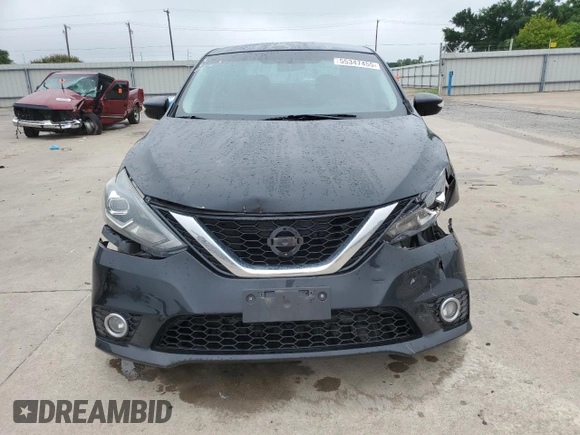 2016 Nissan Sentra SR with VIN 3N1AB7AP8GY237468, listed as a Copart auction lot 55347455 with 119,034 mi miles and Salvage Title. Bid and sale history available at DreamBid. Image 5.
