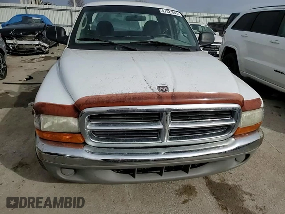 2001 Dodge Dakota Sport with VIN 1B7GL22N31S250879, listed as a Copart auction lot 47322845 with 207,334 mi miles and Salvage Title. Bid and sale history available at carsss.com. Image 10.