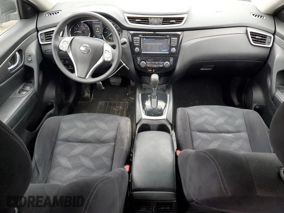 2016 Nissan Rogue S with VIN JN8AT2MV9GW152478, listed as a Copart auction lot 52906875 with 121,278 mi miles and Salvage Title. Bid and sale history available at carsss.com. Image 8.