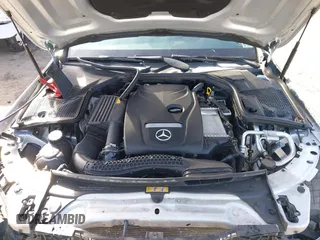 2018 Mercedes-Benz C 300 with VIN 55SWF4KB6JU270155, listed as a IAAI auction lot 41615411 with 57,495 mi miles and . Bid and sale history available at carsss.com. Image 10.