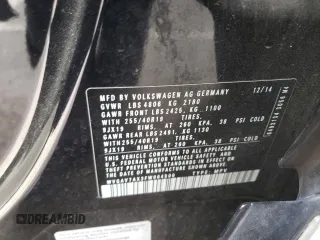 2015 Volkswagen Tiguan R-Line with VIN WVGAV7AX3FW064500, listed as a Copart auction lot 54745215 with 103,406 mi miles and Salvage Title. Bid and sale history available at DreamBid. Image 13.