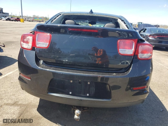 2015 Chevrolet Malibu LT with VIN 1G11C5SL4FF204010, listed as a Copart auction lot 53516775 with 141,477 mi miles and Salvage Title. Bid and sale history available at carsss.com. Image 6.