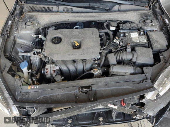 2020 Kia Forte GT-Line with VIN 3KPF34AD2LE156837, listed as a Copart auction lot 48761935 with 43,706 mi miles and Salvage Title. Bid and sale history available at DreamBid. Image 13.