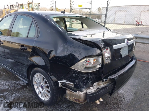 2008 Saab 9-3 with VIN YS3FB49Y881006163, listed as a IAAI auction lot 41226628 with 214,535 mi miles. Bid and sale history available at carsss.com. Image 6.