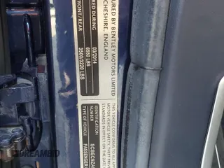 2014 Bentley Flying Spur with VIN SCBEC9ZA9EC096538, listed as a Copart auction lot 54035415 with 46,346 mi miles and Salvage Title. Bid and sale history available at DreamBid. Image 12.