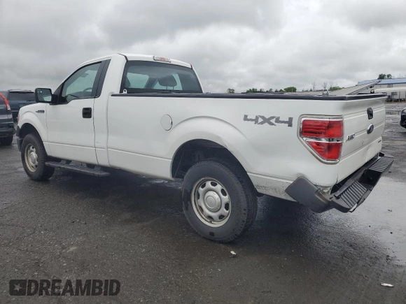 2014 Ford F-150 XL with VIN 1FTNF1EFXEKD42719, listed as a Copart auction lot 57966955 with 136,751 mi miles and Salvage title. Bid and sale history available at DreamBid. Image 2.