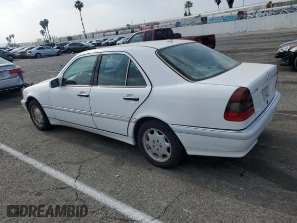 2000 Mercedes-Benz C 230 Kompressor with VIN WDBHA24G1YA820238, listed as a Copart auction lot 55563994 with 264,556 mi miles and Salvage Title. Bid and sale history available at carsss.com. Image 2.