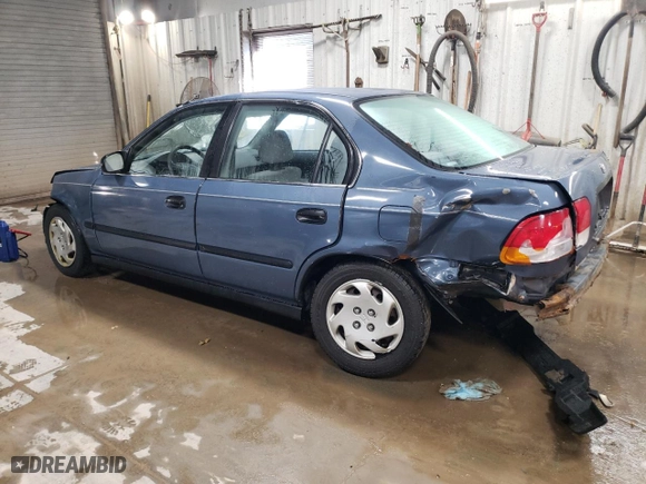 1997 Honda Civic LX with VIN 2HGEJ667XVH548456, listed as a Copart auction lot 43546935 with 94673 miles and Salvage Title. Bid and sale history available at carsss.com. Image 2.
