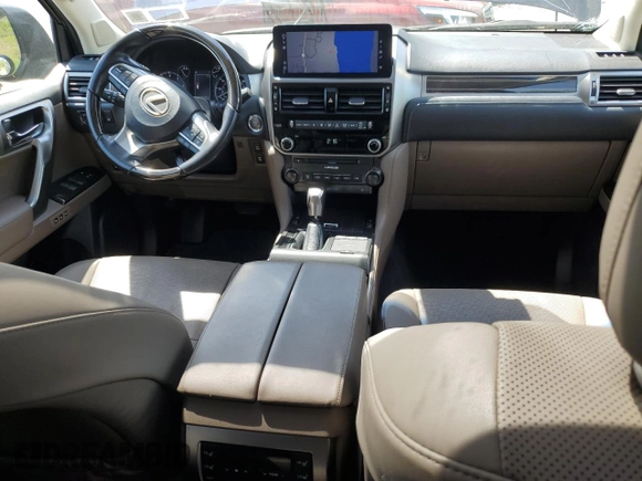 2022 Lexus GX 460 Premium with VIN JTJAM7BX8N5313848, listed as a Copart auction lot 56625585 with 24,423 mi miles and Salvage title. Bid and sale history available at DreamBid. Image 8.