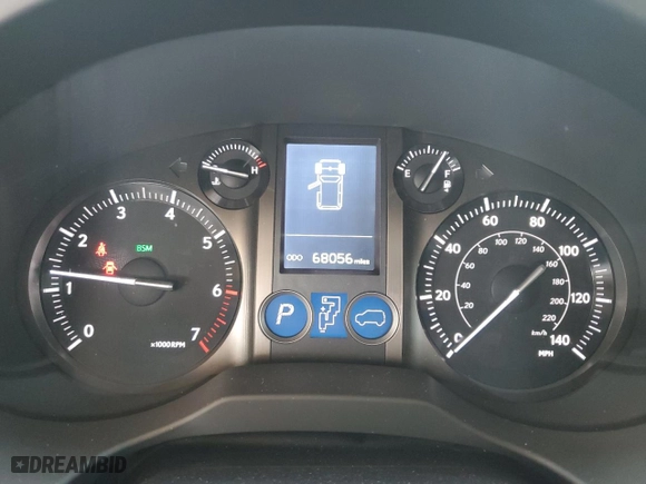 2017 Lexus GX with VIN JTJBM7FXXH5172011, listed as a Copart auction lot 52102265 with 68,056 mi miles and Salvage Title. Bid and sale history available at carsss.com. Image 9.
