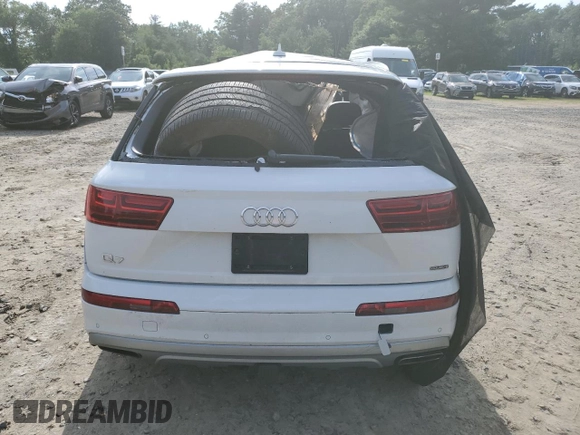 2019 Audi Q7 Prestige with VIN WA1VAAF70KD048164, listed as a Copart auction lot 63155855 with Not provided miles and Salvage title. Bid and sale history available at DreamBid. Image 6.