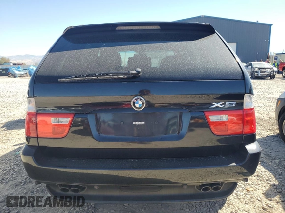 2006 BMW X5 4.4i with VIN 5UXFB53576LV24809, listed as a Copart auction lot 71479414 with 107,792 mi miles and Salvage Title. Bid and sale history available at carsss.com. Image 6.