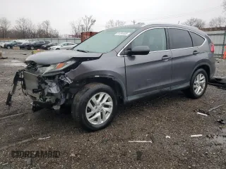 2015 Honda CR-V EX-L with VIN 2HKRM4H79FH703449, listed as a Copart auction lot 51494445 with 217,107 mi miles and Salvage Title. Bid and sale history available at carsss.com. Image 1.