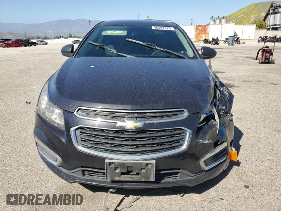 2015 Chevrolet Cruze LS with VIN 1G1PA5SGXF7186142, listed as a Copart auction lot 56368125 with 102,005 mi miles and Salvage Title. Bid and sale history available at DreamBid. Image 5.