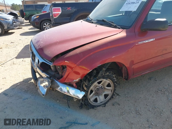 2001 Toyota Tacoma z VIN 5TENL42NX1Z834906, wystawiony jako IAAI lot #41658625 z przebiegiem 267 009 mil mil oraz . Historia ofert i sprzedaży dostępna na DreamBid. Obrazek 6.