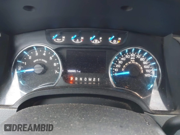 2013 Ford F-150 XL with VIN 1FTFX1ET9DFA00998, listed as a IAAI auction lot 41216058 with 168,995 mi miles and . Bid and sale history available at DreamBid. Image 7.