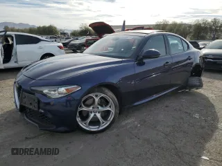 2019 Alfa Romeo Giulia Ti Sport with VIN ZARFAMBN2K7607430, listed as a Copart auction lot 86389014 with 23,402 mi miles and Salvage title. Bid and sale history available at DreamBid. Image 1.