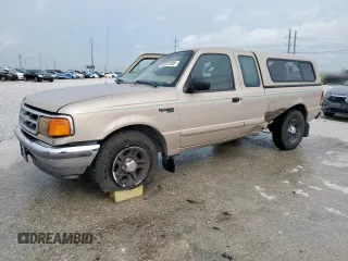 1997 Ford Ranger XLT with VIN 1FTCR14X3VPA62832, listed as a Copart auction lot 54961095 with 144,259 mi miles and Salvage title. Bid and sale history available at DreamBid. Image 1.