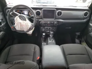 2022 Jeep Wrangler Unlimited Sahara с VIN 1C4HJXEN8NW249650, выставлен на аукционе Copart как лот 56665035 с пробегом 48 367 миль миль и Списание • Salvage title. История ставок и продаж доступна на DreamBid. Изображение 8.