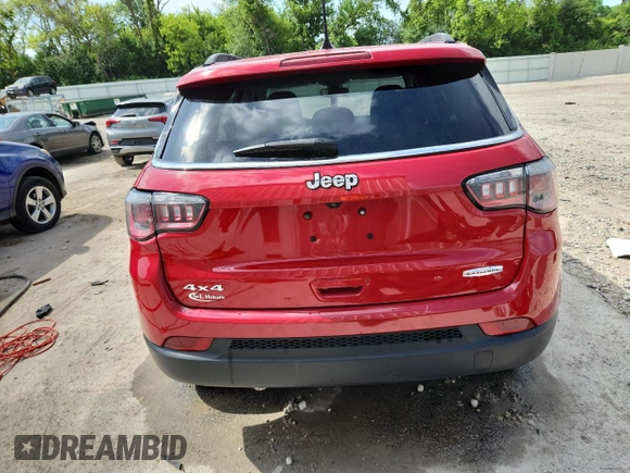 2018 Jeep Compass Latitude с VIN 3C4NJDBB9JT201621, выставлен на аукционе Copart как лот 61359445 с пробегом 110 360 миль миль и Чистый • Clean title. История ставок и продаж доступна на DreamBid. Изображение 6.