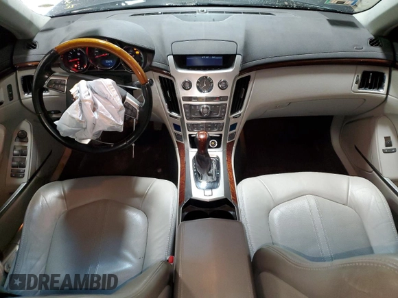 2010 Cadillac CTS Luxury with VIN 1G6DE5EG6A0136384, listed as a Copart auction lot 51216855 with 56,059 mi miles and Salvage Title. Bid and sale history available at carsss.com. Image 8.