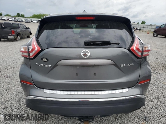 2015 Nissan Murano Platinum with VIN 5N1AZ2MH8FN283471, listed as a Copart auction lot 55620555 with 194,486 mi miles and Clean Title. Bid and sale history available at DreamBid. Image 6.