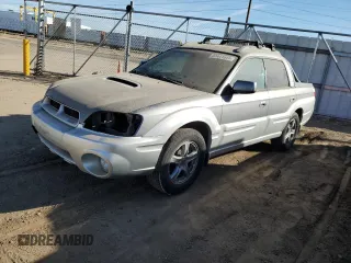2005 Subaru Baja Turbo z VIN 4S4BT63C556104069, wystawiony jako Copart lot #83441644 z przebiegiem 152 411 mil mil oraz Szkody całkowita. Historia ofert i sprzedaży dostępna na DreamBid. Obrazek 1.