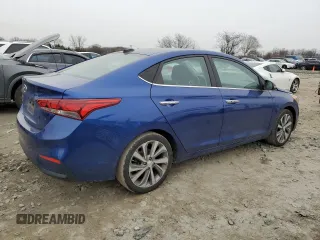 2022 Hyundai Accent Limited with VIN 3KPC34A60NE188192, listed as a Copart auction lot 44692355 with 51,752 mi miles and Salvage Title. Bid and sale history available at carsss.com. Image 3.