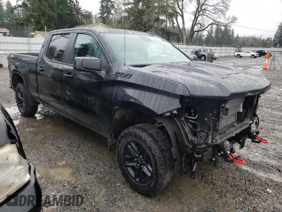 2023 Chevrolet Silverado 1500 LT Trail Boss with VIN 3GCUDFED5PG258394, listed as a Copart auction lot 86197364 with 31,934 mi miles and Salvage Title. Bid and sale history available at DreamBid. Image 4.
