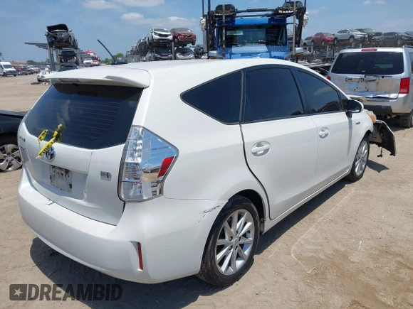 2012 Toyota Prius Two with VIN JTDZN3EU5C3104363, listed as a IAAI auction lot 42103392 with 384,667 mi miles and . Bid and sale history available at DreamBid. Image 4.
