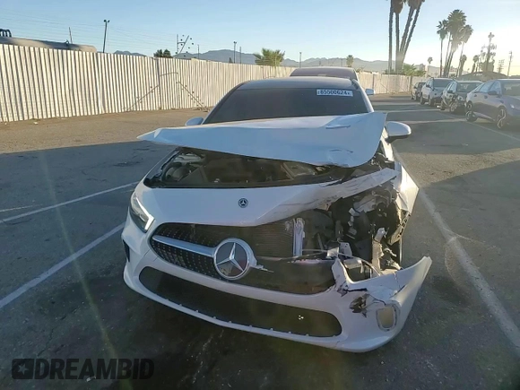 2020 Mercedes-Benz A 220 with VIN WDD3G4EB3LW039599, listed as a Copart auction lot 85500624 with 36,760 mi miles and Salvage Title. Bid and sale history available at DreamBid. Image 11.