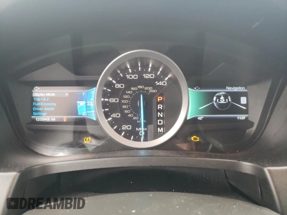 2014 Ford Explorer XLT with VIN 1FM5K8D89EGA25634, listed as a Copart auction lot 50459975 with 125,949 mi miles and Salvage Title. Bid and sale history available at DreamBid. Image 9.