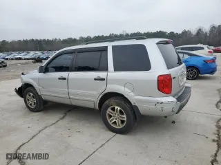 2004 Honda Pilot EX with VIN 2HKYF18584H540096, listed as a Copart auction lot 46114295 with 278,775 mi miles and Salvage Title. Bid and sale history available at carsss.com. Image 2.