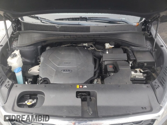 2019 Kia Sorento S V6 with VIN 5XYPGDA58KG449628, listed as a Copart auction lot 42976015 with 119,475 mi miles and Salvage Title. Bid and sale history available at carsss.com. Image 12.