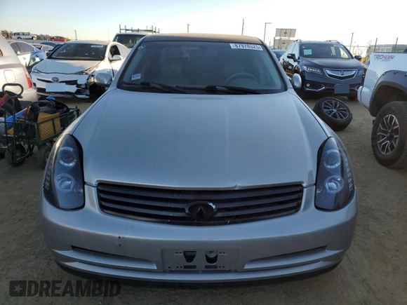 2004 Infiniti G35 w/Leather with VIN JNKCV51E24M611120, listed as a Copart auction lot 87978525 with 238,053 mi miles and Salvage Title. Bid and sale history available at DreamBid. Image 5.