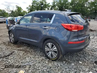 2014 Kia Sportage EX with VIN KNDPCCAC2E7629547, listed as a Copart auction lot 61255755 with 86,324 mi miles and Salvage title. Bid and sale history available at DreamBid. Image 2.