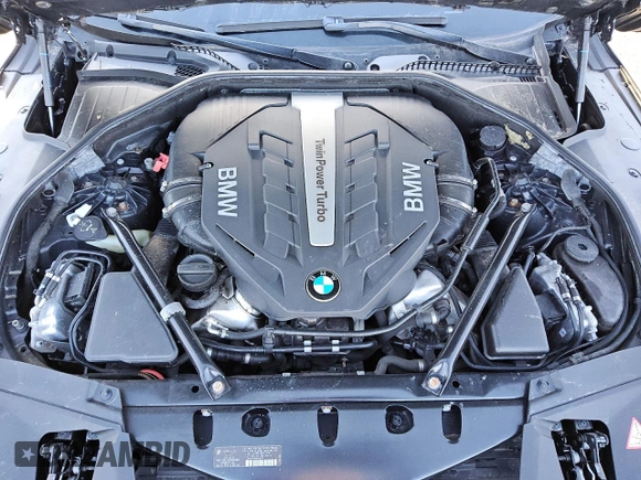 2014 BMW 7 Series ALPINA B7 xDrive with VIN WBAYF8C51ED652906, listed as a Copart auction lot 46423895 with 98,538 mi miles and Clean Title. Bid and sale history available at DreamBid. Image 11.