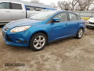 2014 Ford Focus SE with VIN 1FADP3F24EL406933, listed as a Copart auction lot 47826345 with 115,310 mi miles and Salvage Title. Bid and sale history available at carsss.com. Image 1.