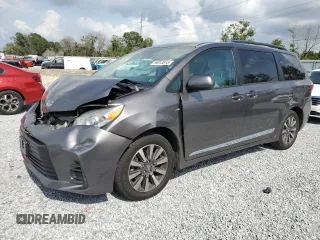 2020 Toyota Sienna LE с VIN 5TDJZ3DC5LS241702, выставлен на аукционе Copart как лот 59013815 с пробегом 49 087 миль миль и Списание • Salvage title. История ставок и продаж доступна на DreamBid. Изображение 1.