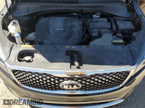 2017 Kia Sorento SX with VIN 5XYPKDA52HG228405, listed as a Copart auction lot 64963725 with 91,079 mi miles and Clean title. Bid and sale history available at DreamBid. Image 12.