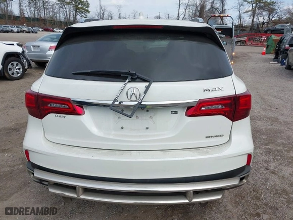 2017 Acura MDX w/Technology Pkg with VIN 5FRYD4H58HB021477, listed as a IAAI auction lot 41859957 with 43,298 mi miles. Bid and sale history available at carsss.com. Image 16.