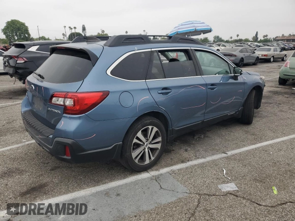 2018 Subaru Outback Limited with VIN 4S4BSANC3J3281864, listed as a Copart auction lot 64334815 with 110,421 mi miles and Salvage title. Bid and sale history available at DreamBid. Image 3.