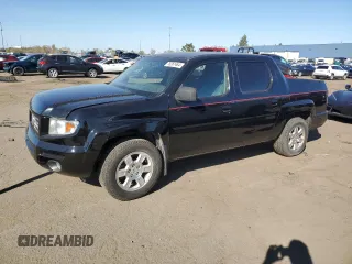 2012 Honda Ridgeline RTS with VIN 5FPYK1F47CB454949, listed as a Copart auction lot 76261464 with 75,917 mi miles and Clean Title. Bid and sale history available at carsss.com. Image 1.