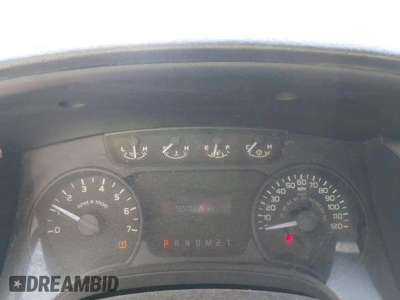 2012 Ford F-150 XL with VIN 1FTPF1CF7CKE24237, listed as a IAAI auction lot 40561779 with 185,152 mi miles and . Bid and sale history available at DreamBid. Image 7.