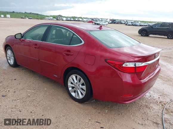 2013 Lexus ES 300h with VIN JTHBW1GG7D2024448, listed as a IAAI auction lot 42112850 with 137,325 mi miles and . Bid and sale history available at DreamBid. Image 3.