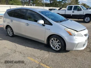 2012 Toyota Prius Two with VIN JTDZN3EUXC3143823, listed as a Copart auction lot 49598895 with 200,767 mi miles and Salvage Title. Bid and sale history available at DreamBid. Image 4.