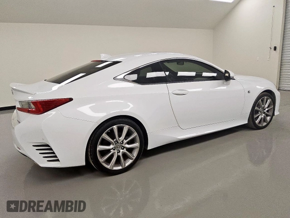 2015 Lexus RC 350 F Sport с VIN JTHHE5BC4F5001543, выставлен на аукционе Copart как лот 58728125 с пробегом 110 107 миль миль и Чистый • Clean title. История ставок и продаж доступна на DreamBid. Изображение 3.