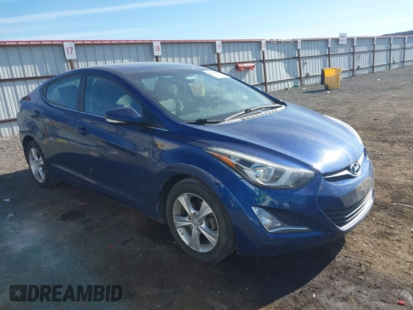 2016 Hyundai Elantra SE with VIN 5NPDH4AE5GH786256, listed as a IAAI auction lot 42181669 with 86,385 mi miles and . Bid and sale history available at DreamBid. Image 1.