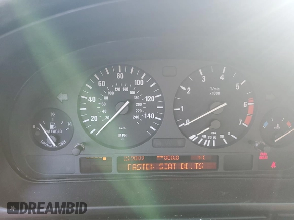 1999 BMW 5 Series 540i z VIN WBADN5339XGC91489, wystawiony jako Copart lot #52009545 z przebiegiem 229 003 mil mil oraz Szkoda całkowita • Salvage title. Historia ofert i sprzedaży dostępna na DreamBid. Obrazek 9.