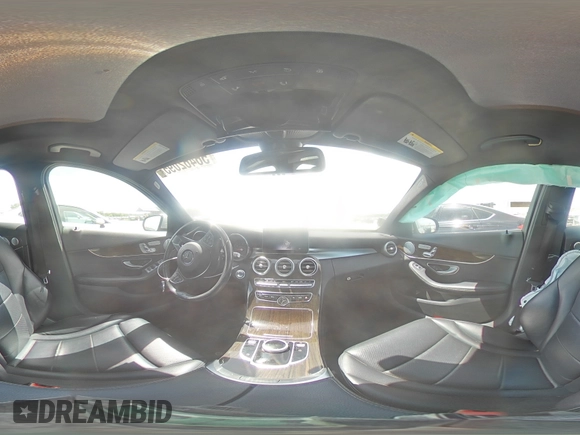 2018 Mercedes-Benz C 300 with VIN WDDWF4KB1JR416379, listed as a Copart auction lot 56462095 with 51,947 mi miles and Salvage title. Bid and sale history available at DreamBid. Image 14.